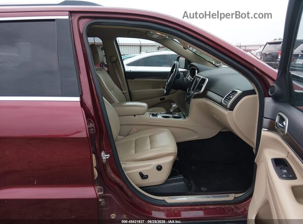 1C4RJFBG1GC429500 2016 JEEP GRAND CHEROKEE Maroon Vista interior delantera