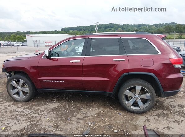 1C4RJFBG1GC429500 2016 JEEP GRAND CHEROKEE Maroon 
