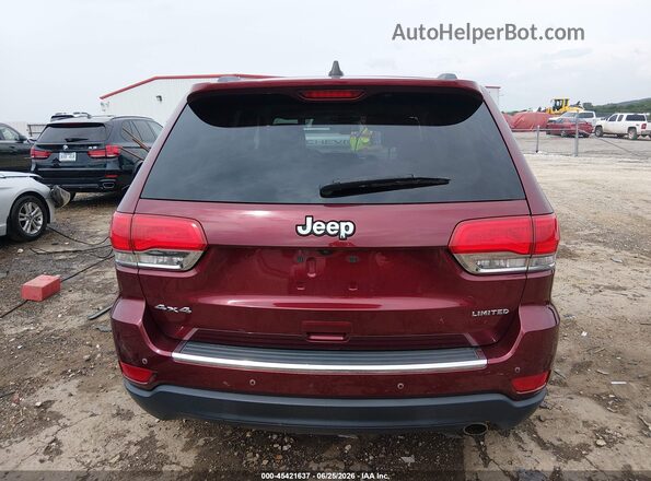 1C4RJFBG1GC429500 2016 JEEP GRAND CHEROKEE Maroon 