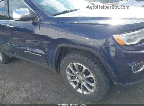 1C4RJFBG1GC468894 2016 JEEP GRAND CHEROKEE Blue Widok z przodu