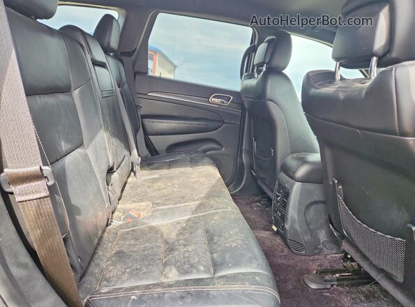 1C4RJFBG1GC492967 2016 JEEP GRAND Black Widok tylnych siedzeń