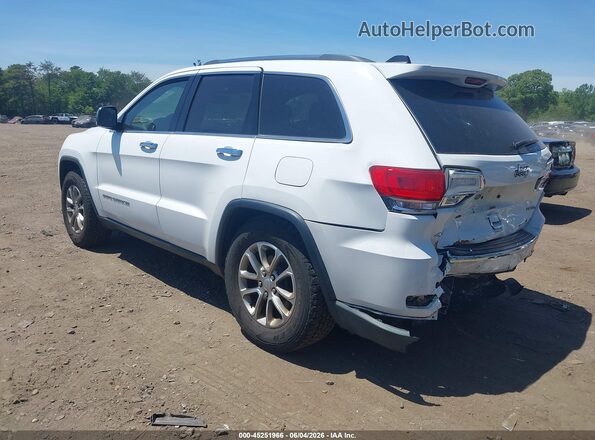 1C4RJFBG1GC493844 2016 JEEP GRAND CHEROKEE White Rear left