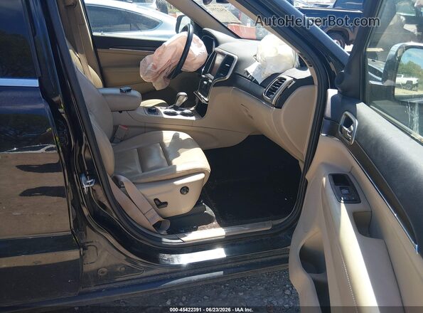 1C4RJFBG1HC836881 2017 JEEP GRAND CHEROKEE Black Front interior view