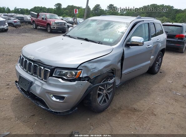 1C4RJFBG1JC336967 2018 JEEP GRAND CHEROKEE Gray Vista tres cuartos delantera izquierda