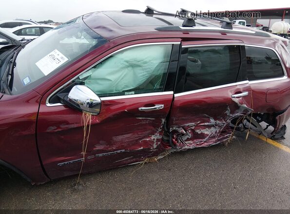 1C4RJFBG1JC402367 2018 JEEP GRAND CHEROKEE Burgundy სალონის 360-გრადუსიანი ხედი