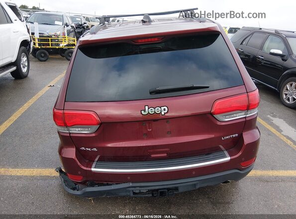1C4RJFBG1JC402367 2018 JEEP GRAND CHEROKEE Burgundy 