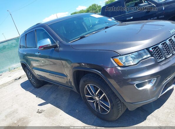 1C4RJFBG1JC508088 2018 JEEP GRAND CHEROKEE Gray Widok wnętrza z tyłu