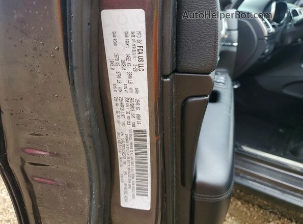 1C4RJFBG1LC315748 2020 JEEP GRAND Charcoal Vista de la etiqueta del VIN