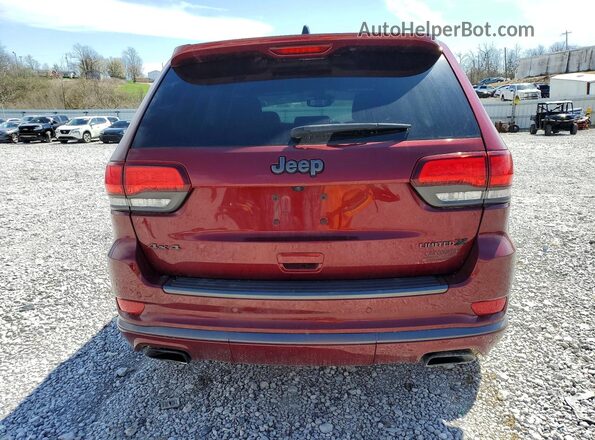 1C4RJFBG1LC375951 2020 JEEP GRAND Maroon უკანა ხედი