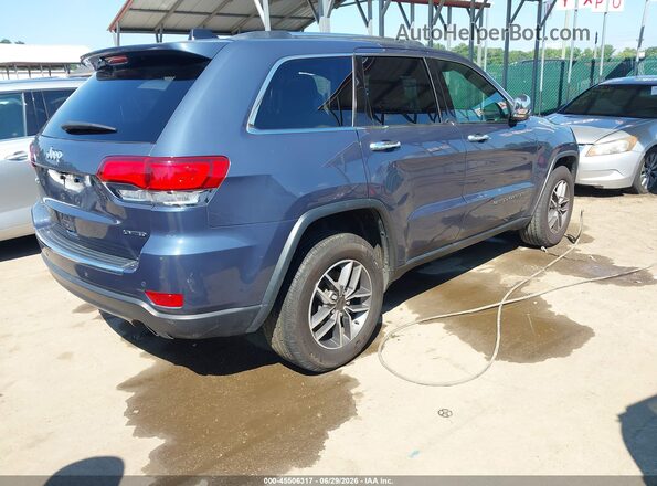 1C4RJFBG1MC525588 2021 JEEP GRAND CHEROKEE Синий Задняя правая четверть