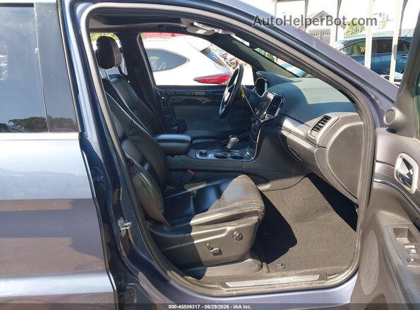 1C4RJFBG1MC525588 2021 JEEP GRAND CHEROKEE Синий Вид салона спереди
