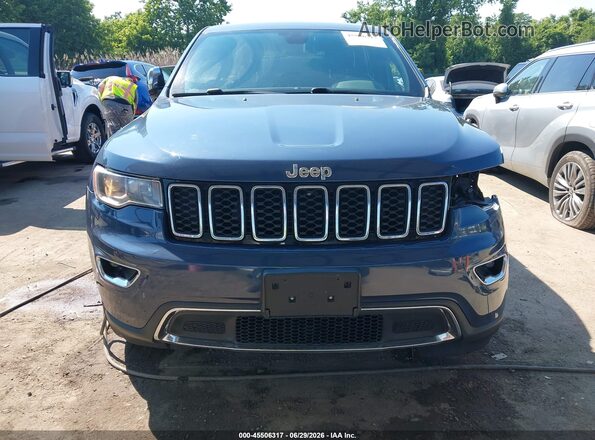 1C4RJFBG1MC525588 2021 JEEP GRAND CHEROKEE Синий Вид задней части салона