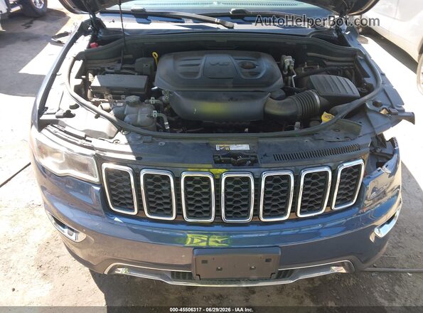 1C4RJFBG1MC525588 2021 JEEP GRAND CHEROKEE Синий Вид сзади
