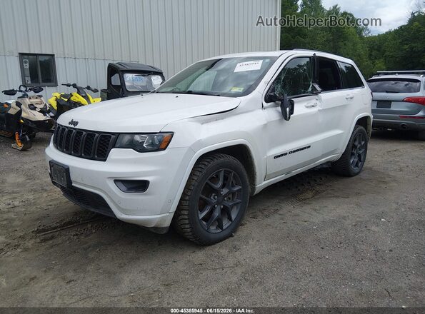 1C4RJFBG1MC702186 2021 JEEP GRAND CHEROKEE White Передня ліва чверть