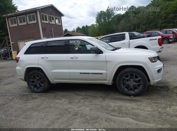 1C4RJFBG1MC702186 2021 JEEP GRAND CHEROKEE White Вид задньої частини салону