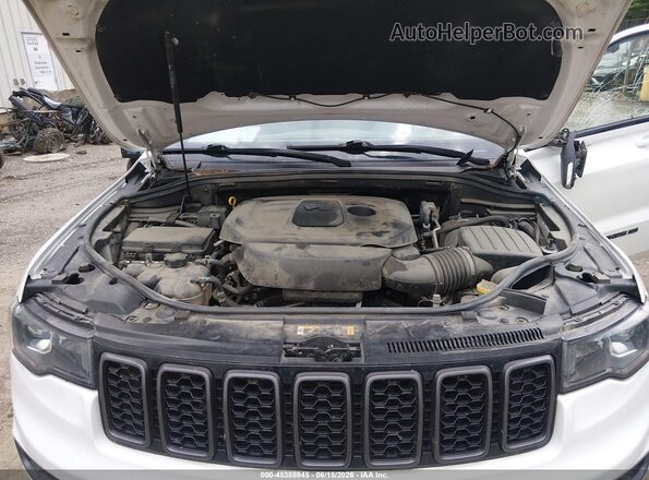 1C4RJFBG1MC702186 2021 JEEP GRAND CHEROKEE White Вид ззаду