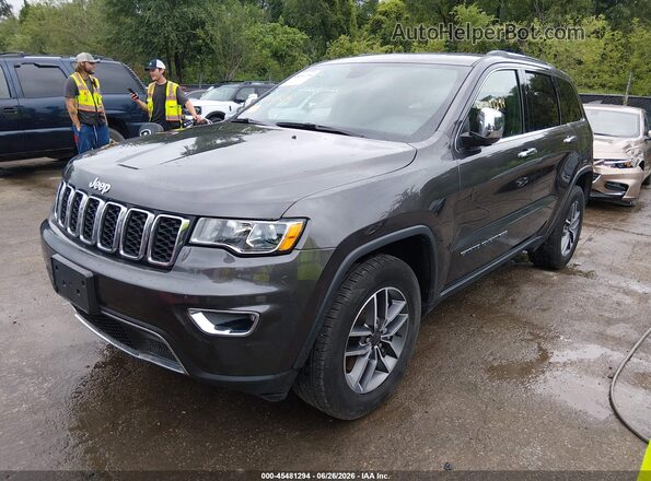1C4RJFBG1MC711423 2021 JEEP GRAND CHEROKEE Gray წინა მარცხენა ხედი სამი მეოთხედიდან
