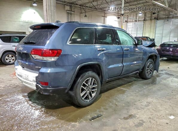1C4RJFBG1MC732594 2021 JEEP GRAND Blue Trasero derecho