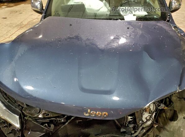 1C4RJFBG1MC732594 2021 JEEP GRAND Blue Vista del compartimento del motor
