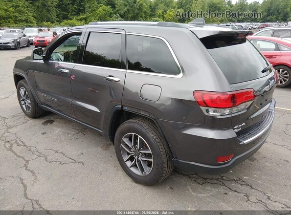 1C4RJFBG1MC753834 2021 JEEP GRAND CHEROKEE Серый Задняя левая четверть