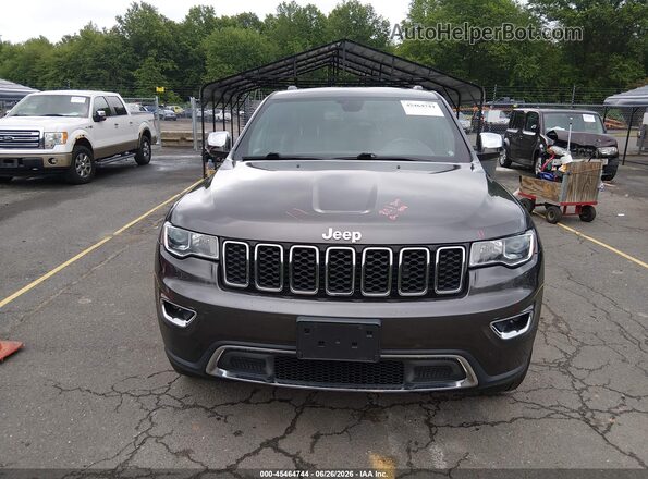 1C4RJFBG1MC753834 2021 JEEP GRAND CHEROKEE Серый Вид задней части салона