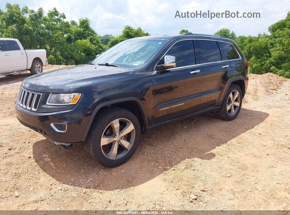 1C4RJFBG2GC434639 2016 JEEP GRAND CHEROKEE Black წინა მარცხენა ხედი სამი მეოთხედიდან