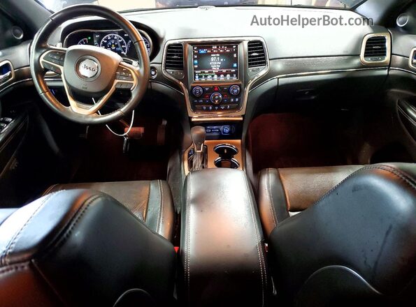 1C4RJFBG2GC443051 2016 JEEP GRAND Black Dashboard view