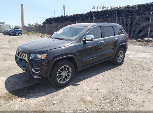 1C4RJFBG2GC495232 2016 JEEP GRAND CHEROKEE Черный Передняя левая четверть