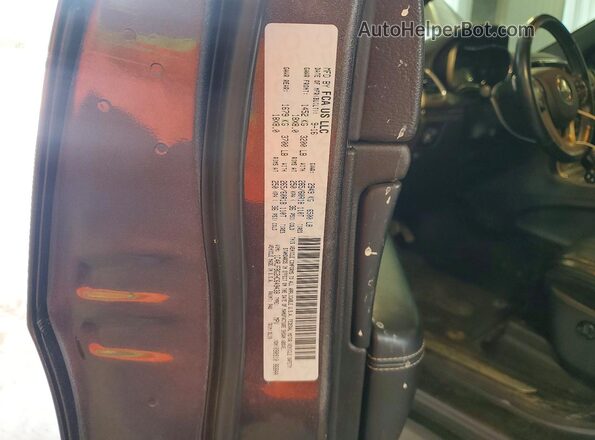 1C4RJFBG2HC649438 2017 JEEP GRAND Charcoal VIN sticker view