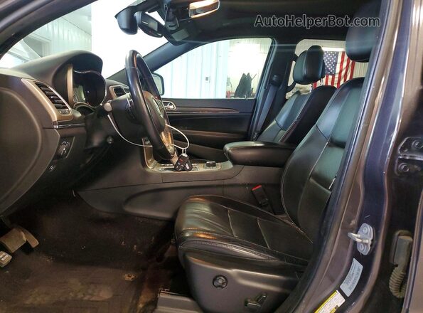 1C4RJFBG2HC649438 2017 JEEP GRAND Charcoal Front interior view