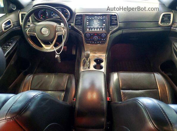 1C4RJFBG2HC649438 2017 JEEP GRAND Charcoal Dashboard view