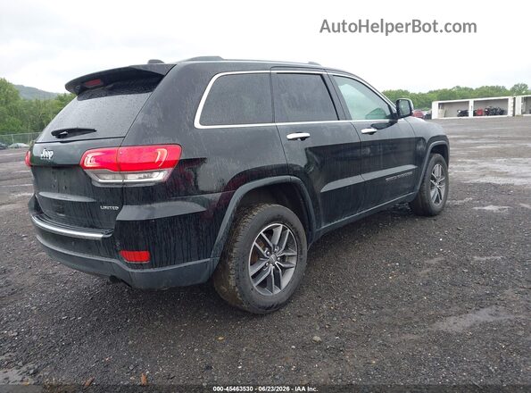 1C4RJFBG2HC794351 2017 JEEP GRAND CHEROKEE Черный Задняя правая четверть