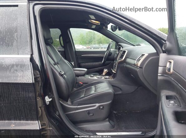 1C4RJFBG2HC794351 2017 JEEP GRAND CHEROKEE Черный Вид салона спереди