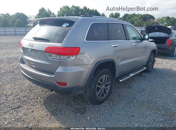 1C4RJFBG2HC809253 2017 JEEP GRAND CHEROKEE Silver Tył prawy