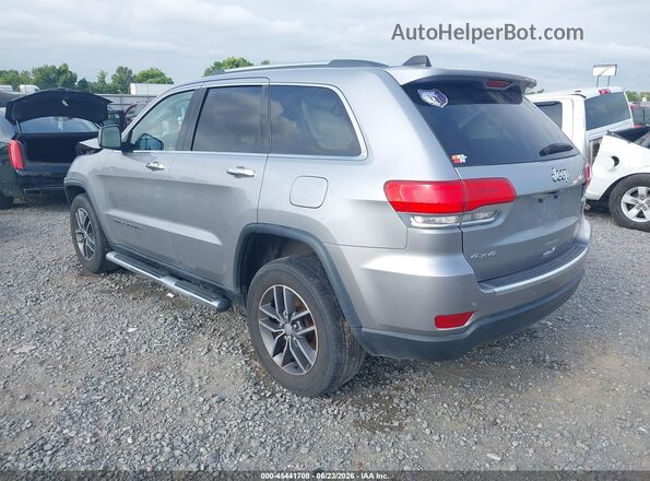 1C4RJFBG2HC809253 2017 JEEP GRAND CHEROKEE Silver Tył lewy