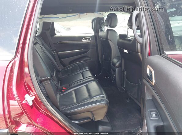 1C4RJFBG2HC849672 2017 JEEP GRAND CHEROKEE Темно-бордовый Вид наклейки с VIN-кодом