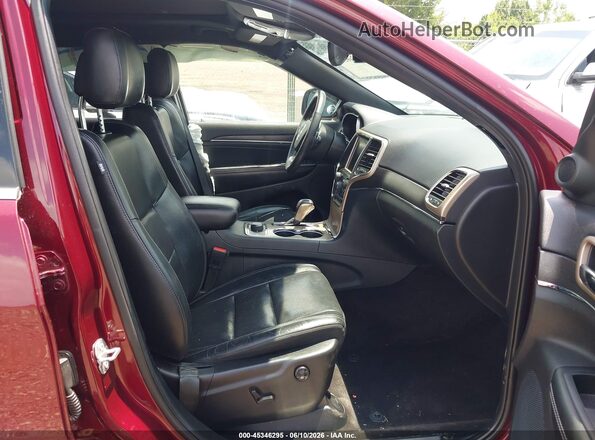 1C4RJFBG2HC849672 2017 JEEP GRAND CHEROKEE Темно-бордовый Вид салона спереди