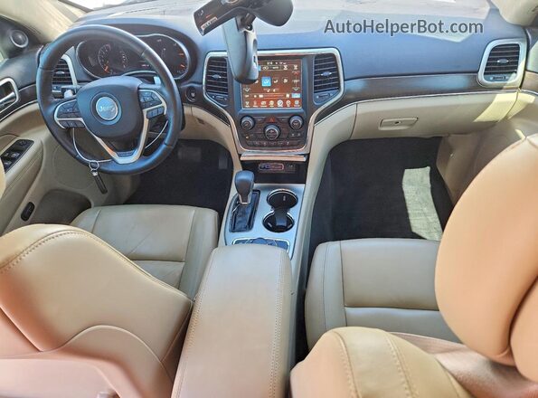 1C4RJFBG2HC940604 2017 JEEP GRAND White Առջևի վահանակի տեսք