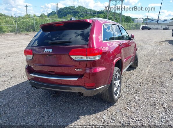 1C4RJFBG2JC332801 2018 JEEP GRAND CHEROKEE Maroon Trasero derecho