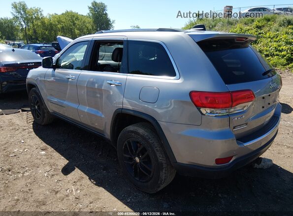 1C4RJFBG2JC379584 2018 JEEP GRAND CHEROKEE Silver Задня ліва чверть