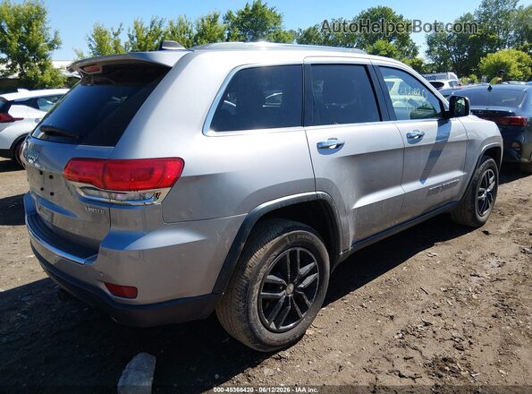 1C4RJFBG2JC379584 2018 JEEP GRAND CHEROKEE Silver Задня права чверть
