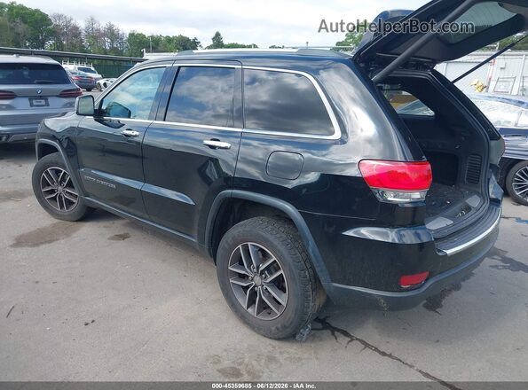 1C4RJFBG2JC402264 2018 JEEP GRAND CHEROKEE Черный Задняя левая четверть