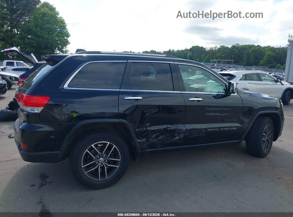 1C4RJFBG2JC402264 2018 JEEP GRAND CHEROKEE Черный Вид спереди