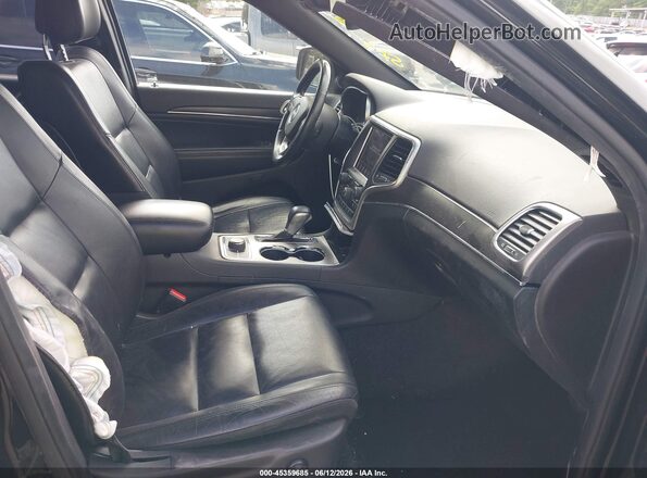 1C4RJFBG2JC402264 2018 JEEP GRAND CHEROKEE Черный Вид салона спереди