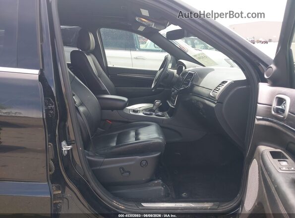 1C4RJFBG2KC578622 2019 JEEP GRAND CHEROKEE Black Widok wnętrza z przodu