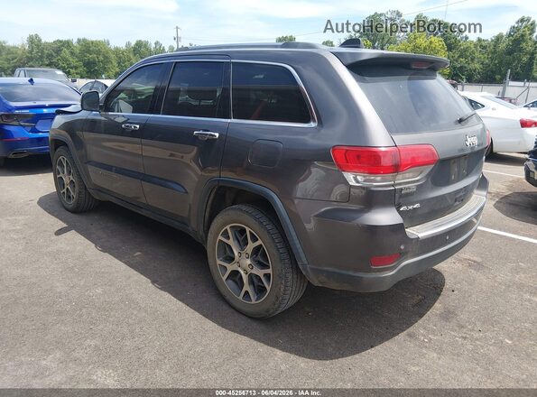 1C4RJFBG2KC653447 2019 JEEP GRAND CHEROKEE Gray Tył lewy