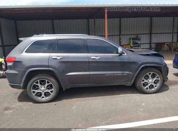 1C4RJFBG2KC653447 2019 JEEP GRAND CHEROKEE Gray Widok wnętrza z tyłu