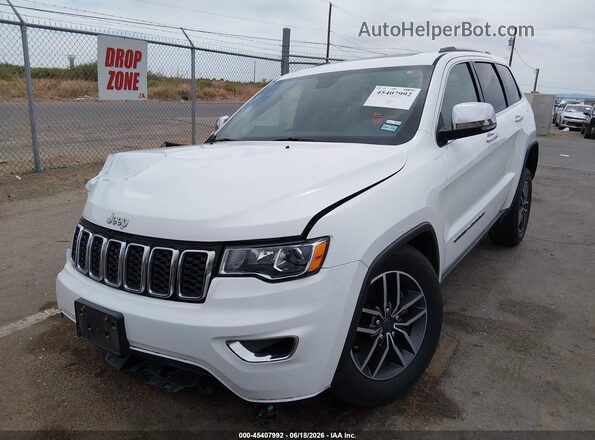 1C4RJFBG2KC683600 2019 JEEP GRAND CHEROKEE White წინა მარცხენა ხედი სამი მეოთხედიდან