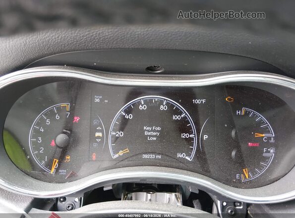 1C4RJFBG2KC683600 2019 JEEP GRAND CHEROKEE White უკანა სავარძლების ხედი