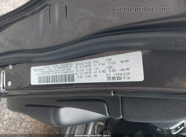 1C4RJFBG2KC703814 2019 JEEP GRAND CHEROKEE Gray Vista del compartimento del motor